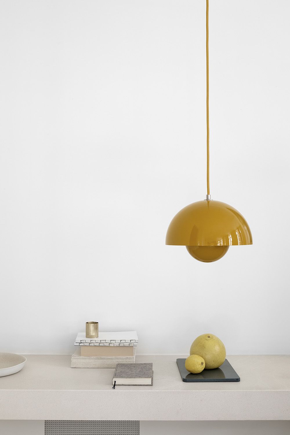 Flowerpot Pendel VP1 Mustard